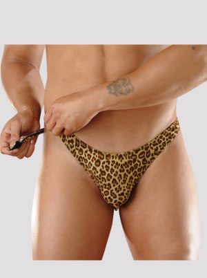 8215 - Tanga less animal print