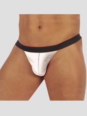 8659 - Tanga less de tricot con cierre