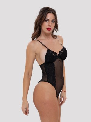 4201 - Body de puntilla y micro tul